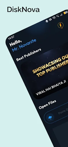 DiskNova ডাউনলোড করুন – দ্রুত ফাইল ডাউনলোডার ও স্টোরেজ ম্যানেজার - Screenshot 1