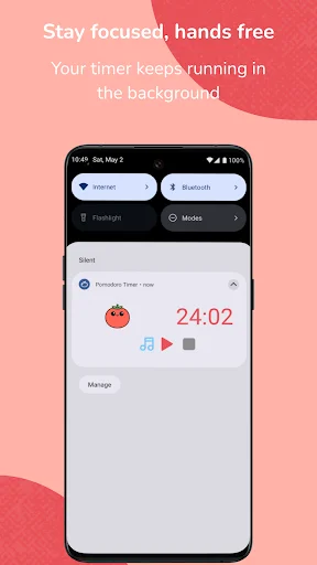 Pomodoro Timer ডাউনলোড করুন – ফোকাস এবং উৎপাদনশীলতা বৃদ্ধি করুন - Screenshot 4