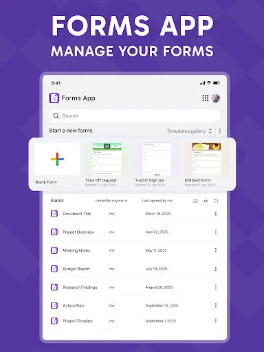 Forms App ডাউনলোড করুন – সেরা ফর্ম মেকার ও এডিটর টুল - Screenshot 8