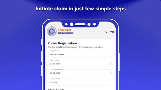 Oriental Insurance App ডাউনলোড করুন – ইনস্যুরেন্স পলিসি ও ক্লেম - Screenshot 7