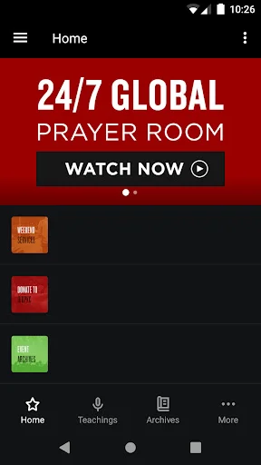 International House of Prayer অ্যাপ ডাউনলোড করুন – ২৪/৭ প্রার্থনা - Screenshot 1