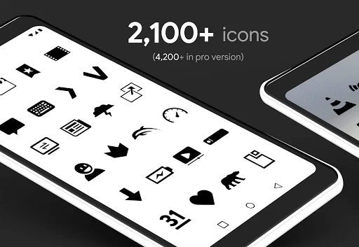 Flight Dark Icon Pack ডাউনলোড করুন – সেরা মিনিমালিস্ট ডার্ক থিম - Screenshot 9