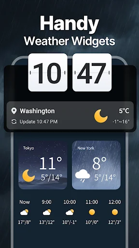 Live Weather & Weather Radar ডাউনলোড করুন – নির্ভুল আবহাওয়া পূর্বাভাস - Screenshot 2