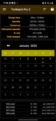 3C Battery Watch ডাউনলোড করুন – ব্যাটারি মনিটরিং ও তথ্য - Screenshot 2