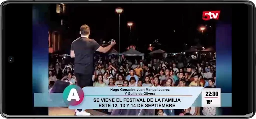 Tv Argentina – canales en vivo ডাউনলোড করুন – সেরা IPTV প্লেয়ার - Screenshot 3