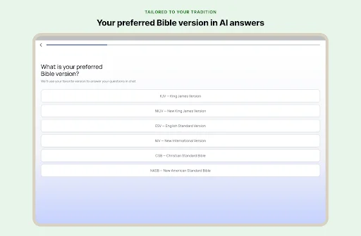 Bible AI ডাউনলোড করুন – ব্যক্তিগত বাইবেল অধ্যয়ন ও প্রার্থনা - Screenshot 23