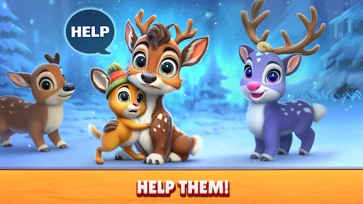 Christmas Solitaire TriPeaks ডাউনলোড করুন – সেরা কার্ড গেম - Screenshot 1