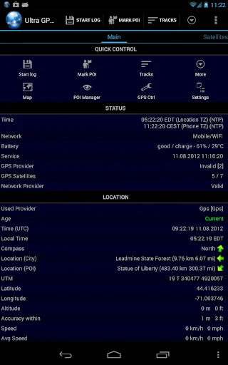 Ultra GPS Logger Lite ডাউনলোড করুন – সেরা জিপিএস ট্র্যাকিং অ্যাপ - Screenshot 9
