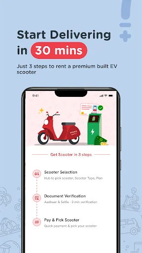 Bounce Daily ডাউনলোড করুন – Swiggy ও Zepto রাইডারদের জন্য সেরা EV রেন্টাল - Screenshot 2