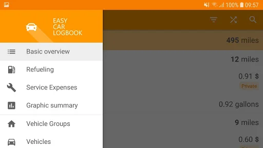 Easy Car Logbook ডাউনলোড করুন – সেরা মাইলেজ ট্র্যাকার অ্যাপ - Screenshot 11