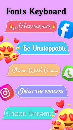 Stylish Text & Keyboard Themes ডাউনলোড করুন – স্টাইলিশ ফন্ট ও থিম - Screenshot 2