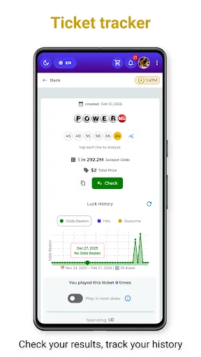 Lucky Picks: Lottery AI ডাউনলোড করুন – সেরা লটারি নম্বর জেনারেটর - Screenshot 4