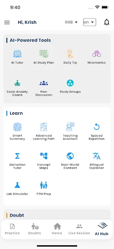 Sathee: AI Exam Prep ডাউনলোড করুন – JEE, NEET, SSC পরীক্ষার সেরা প্রস্তুতি - Screenshot 1