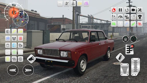 Lada 2107 Tuning Russian City ডাউনলোড করুন – সেরা কার সিমুলেটর - Screenshot 5
