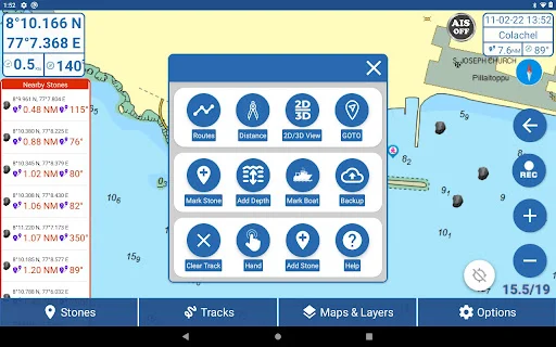 Kadal Map – Marine Navigation ডাউনলোড করুন – সেরা মেরিটাইম ট্র্যাকিং - Screenshot 20