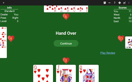 Hearts – Expert AI ডাউনলোড করুন – সেরা হার্টস কার্ড গেম - Screenshot 18