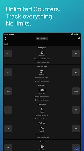 Click Counter ডাউনলোড করুন – সেরা অ্যাড-ফ্রি কাউন্টিং অ্যাপ - Screenshot 18