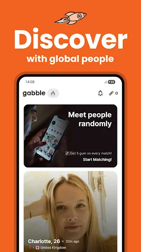 gabble – Find & Chat ডাউনলোড করুন – নতুন মানুষের সাথে আড্ডা - Screenshot 2