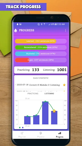 Korean Sentence Master ডাউনলোড করুন – কোরিয়ান ভাষা শিখুন সহজে - Screenshot 13