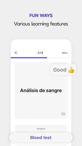 Onevoca – Flashcards ডাউনলোড করুন: সেরা ভোকাবুলারি লার্নিং অ্যাপ - Screenshot 2