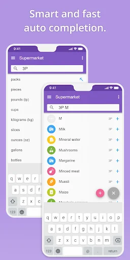 That Shopping List PRO ডাউনলোড করুন – সেরা গ্রোসারি লিস্ট অ্যাপ - Screenshot 5