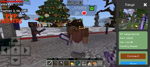 Minecraft PE এর সার্ভার ডাউনলোড করুন – বন্ধুদের সাথে খেলার সেরা মাধ্যম - Screenshot 1