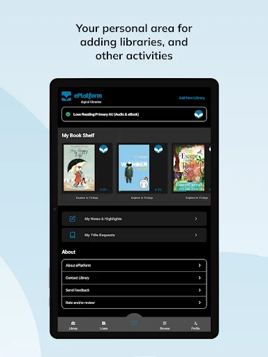 ePlatform Digital Libraries ডাউনলোড করুন – ই-বুক ও অডিওবুক - Screenshot 16