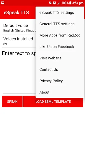 eSpeak NG Text-to-Speech ডাউনলোড করুন – ১০০+ ভাষায় কথা বলুন - Screenshot 14