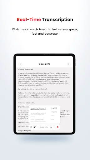 Voice to Text AI ডাউনলোড করুন – দ্রুত ভয়েস টু টেক্সট ডিক্টেশন - Screenshot 10