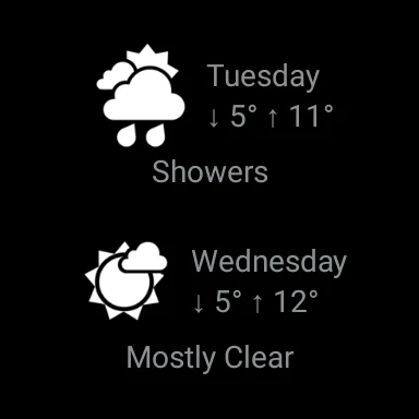 Weather Switzerland XL PRO ডাউনলোড করুন – সঠিক আবহাওয়ার পূর্বাভাস - Screenshot 17