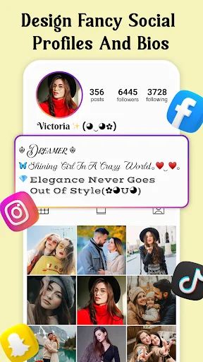 Stylish Text & Keyboard Themes ডাউনলোড করুন – স্টাইলিশ ফন্ট ও থিম - Screenshot 5