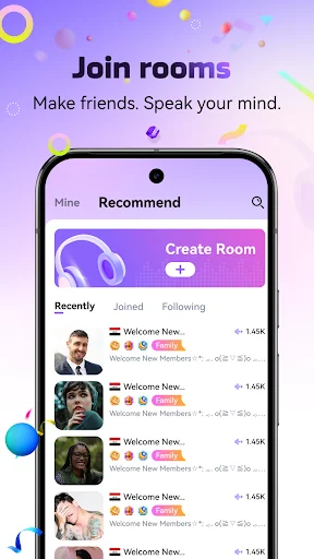 HeyYa! Group Voice Chat ডাউনলোড করুন – সেরা গ্রুপ ভয়েস চ্যাট অ্যাপ - Screenshot 7