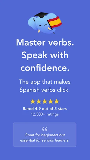 Ella Verbs ডাউনলোড করুন – স্প্যানিশ ব্যাকরণ ও কনজুগেশন শিখুন - Screenshot 1