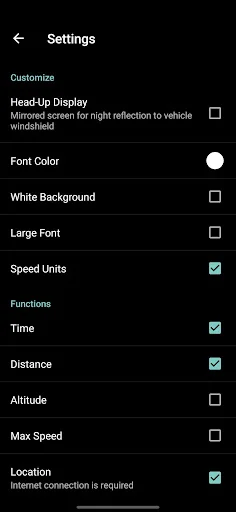 Speedometer ডাউনলোড করুন – সঠিক জিপিএস স্পিড ট্র্যাকার অ্যাপ - Screenshot 3