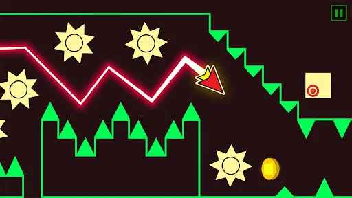 Wave Dash : Geometry Arrow ডাউনলোড করুন – সেরা ক্যাজুয়াল গেম - Screenshot 6
