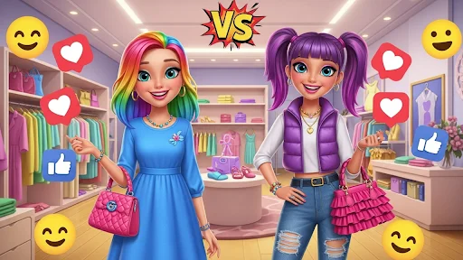 Cute Doll Dress Up Girls Game ডাউনলোড করুন – ফ্যাশন গেম - Screenshot 7