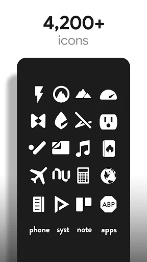 Flight Pro – Icon Pack ডাউনলোড করুন – সেরা মিনিমালিস্ট আইকন - Screenshot 2