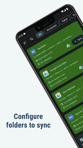 FolderSync Pro ডাউনলোড করুন – ক্লাউড স্টোরেজ অটো সিঙ্ক - Screenshot 2
