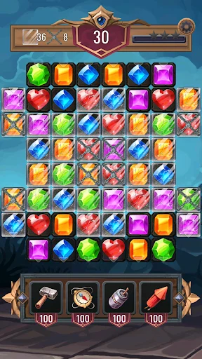 Diamond Dungeon Match 3 Games ডাউনলোড করুন – সেরা পাজল গেম - Screenshot 8