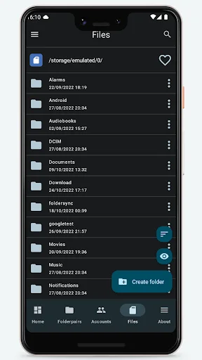 FolderSync Pro ডাউনলোড করুন – ক্লাউড স্টোরেজ অটো সিঙ্ক - Screenshot 6