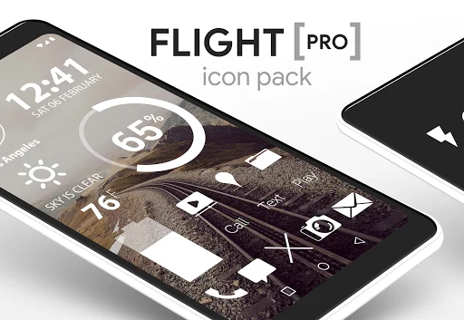 Flight Pro – Icon Pack ডাউনলোড করুন – সেরা মিনিমালিস্ট আইকন - Screenshot 9
