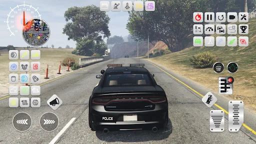 Charger Fast Police Car Driver ডাউনলোড করুন – ডজ চার্জার ড্রাইভ করুন - Screenshot 6