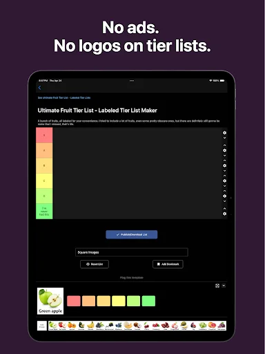 TierMaker ডাউনলোড করুন – সেরা টায়ার লিস্ট মেকার অ্যাপ - Screenshot 7