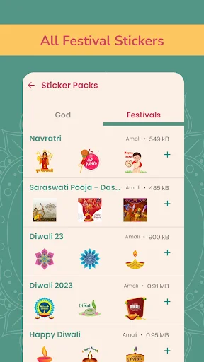 Hindu God Stickers WAStickerApps – সেরা ভক্তিপূর্ণ স্টিকার ডাউনলোড করুন - Screenshot 16