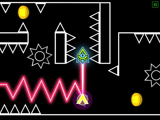 Wave Dash : Geometry Arrow ডাউনলোড করুন – সেরা ক্যাজুয়াল গেম - Screenshot 12