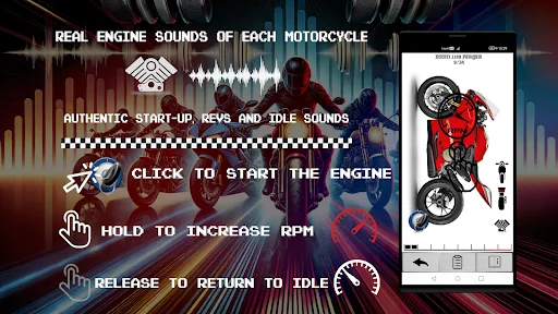 Motorcycles – Engines Sounds ডাউনলোড করুন – সেরা বাইক সাউন্ডস - Screenshot 2