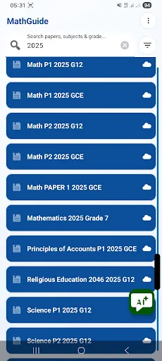 MathGuide ডাউনলোড করুন: G7, G9, G12 পরীক্ষার প্রস্তুতির সেরা অ্যাপ - Screenshot 5