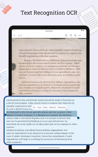 AI Text Scanner ডাউনলোড করুন – সেরা OCR টেক্সট স্ক্যানার অ্যাপ - Screenshot 9