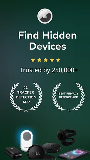 Tracker Detect: AirTag Scanner ডাউনলোড করুন – সেরা ট্র্যাকার ফাইন্ডার - Screenshot 1