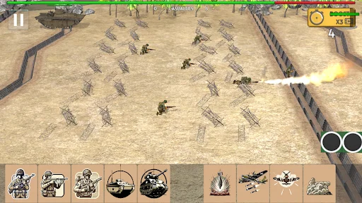 Trench Warfare WW2 Strategy ডাউনলোড করুন – সেরা যুদ্ধ কৌশল গেম - Screenshot 4